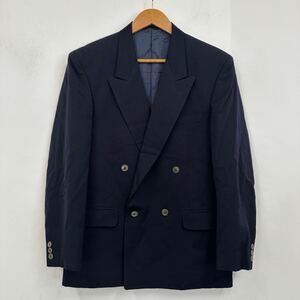 Paul Smith ポールスミス ダブルジャケット ネイビー サイズM メンズ 総裏 ノーベント ウールジャケット a692