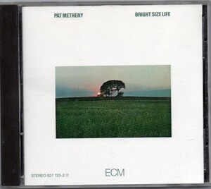 ★PAT METHENY/パット・メセニー★BRIGHT SIZE LIFE★ECM 西独盤・西ドイツ盤 JACO PASTORIUS