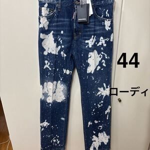 44 DSQUARED2 ROADIE JEAN スタッズ&ペイント加工