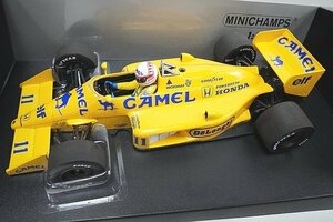 ミニチャンプス PMA 1/18 Lotus Honda ロータス ホンダ 99T 中嶋 悟 モナコGP 1987 #11 110870091