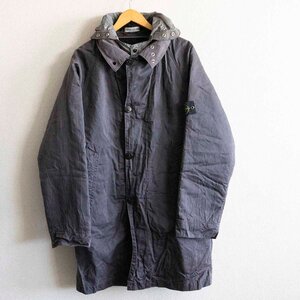 【2004AW】STONE ISLAND【RASO-GOMMATO COAT】L コート ストーンアイランド 2401491