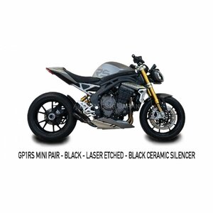 TRIUMPH SPEED TRIPLE 1200 2021～2023 AUSTINRACING スリップオンマフラー オースティンレーシング