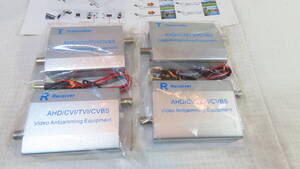 メーカー不明　防犯カメラ周辺機器　Video AntiJaming Equipment Receiver AHD/CVI/TVI/CVBS Transmitter AHD/CVI/TVI/CVBS 現状品　②