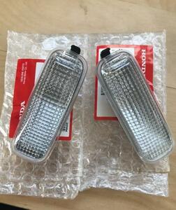 【新品】ホンダ純正 シビック　Type-R タイプR EK9 クリアサイドウィンカー　左右セット RH/LH Pair Clear Side Marker Lenses