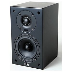 【中古】 エラック 2ウェイ・バスレフ・ブックシェル型サテン・ブラック【ペア】ELAC BS72