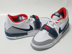 AIR JORDAN LEGACY 312 Low GS 白 紺 灰 23.5cm ナイキ NIKE エアジョーダン レガシー ホワイト グレー ジュニア レディース CD9054-104