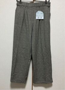 新品　 チェック柄 パンツ　LLサイズ