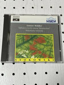 ARKADIA 輸入盤CD ストコフスキー、フィラデルフィア管弦楽団　マーラー 交響曲第２番 「復活」　１９６７年ライヴ