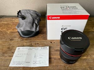 キヤノン EF14mm F2.8L II USM 展示品/動作未チェック品 841