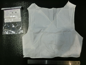 【新品】アメジスト 乳帯 綿100％ 前結び 授乳・就寝用ブラジャー 1-6個