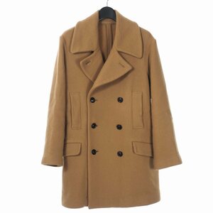 アンユーズド UNUSED Double Breasted Coat ダブル ブレステッド コート Pコート 2 ベージュ US1314 メンズ