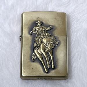 ZIPPO Marlboro ジッポ マルボロ カウボーイ ロデオ サイドロゴ 1999年製 オイルライター 喫煙具