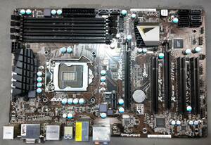 【中古パーツ】BIOS確認のみ、 ASROCK Z77 PRO4 マザーボード ＩＯパネル LGA1155 ■MB5199