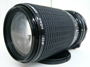 レトロ 当時物 RETRO LENS「SIGMA シグマ カメラレンズ 一眼レフ用 ズームレンズ キャノンマウント SIGMA ZOOM F4.5-5.6 / 80-200mm」