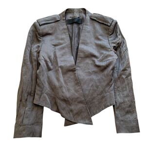 希少 rare HAIDER ACKERMANN ハイダー アッカーマン short military jacket ジャケット 高級 italy archive アーカイブ