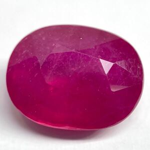 ソ付き!!1円〜!!●天然ルビー3.62ct●d 約10.18×7.98mm ルース 裸石 宝石 ジュエリー jewelry コランダム ruby BJ1/DC0 w4い11