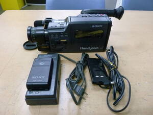 中古ジャンクSONY　VIDEOCAMERA　RECODER　CCD-F340【V-65】 送料無料(北海道沖縄・離島・佐川急便中継料金がかかる地域は除く)