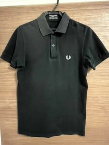 FRED PERRY フレッドペリー　半袖　ポロシャツ 黒 36 s