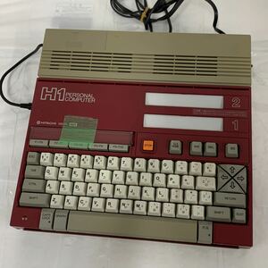 動作ok HITACHI パーソナルコンピュータ MB-H1 MSX 現状品 o15