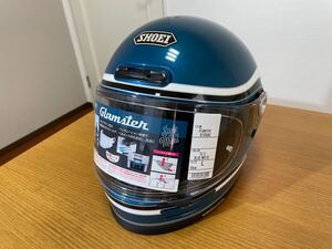 SHOEI グラムスター BIVOUAC TC-2 BLUE/WHITE 　サイズL フルフェイスヘルメット