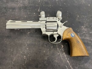 タナカワークス COLT PYTHON 357 マグナム コルトパイソン リボルバーガスガン ASGK刻印あり 現状品 ジャンク