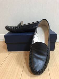 【美品 半額以下】コールハーン COLEHAAN ドライビングシューズ スリッポン ローファー 23.5 EVELYN DRIVER エブリンドライバー