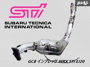 スバル 純正 GC8 インプレッサ WRX STi EJ20 フロントパイプ パイプ 触媒 ショクバイ 即納