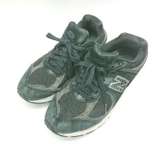 ◇ Θ New Balance ニューバランス NBJ-1146219 スニーカー サイズ24 ブラック レディース E