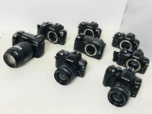 OLYMPUS デジタル一眼レフカメラ 8台 レンズ 3本 まとめて E-300 E-330 E-410 E-420 E-520 E-620 オリンパス デジタルカメラ ジャンク ①