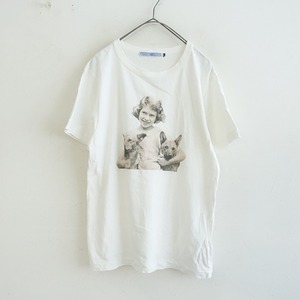 【2023/定価1.8万】オールドマンズテーラー R&D.M.Co- *Best Friends T-SHIRT*XLプリントTシャツトップス(11-2409-5)【32I42】