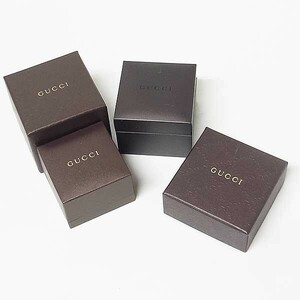 【グッチ/GUCCI】ジュエリーケース 3個まとめて【BOX】0475