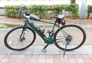 『宮城県 直引推奨』CANNONDALE/キャノンデール 電動アシスト自転車 QUICK NEO クイックネオ E-Bike ETRTO/622-17c 9段変速 バイク J1177ジ