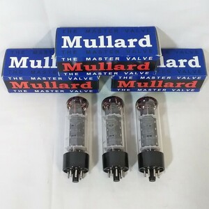 05179 【ジャンク扱い】 Mullard 真空管 EL34 1110 3本セット ロシア製 動作未確認 ムラード 復刻 made in Russia