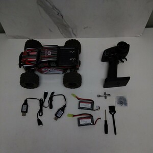 y042413h DEERC ラジコン オフロード 1:16スケール ラジコンカー 高速 40km/h ブラシレスモーター搭載 RCトラック 4WD