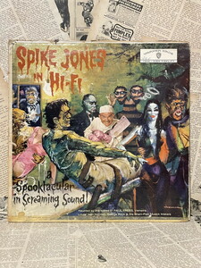 ☆1960年代/ホラー/レコード/即決ビンテージUSA/フランケン/モンスター/Spike Jones in Hi-Fi/LP Record(1959) RE-020