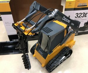 ▲超精密！ETRL 1/16 JOHN DEERE 323E Chargeur A Chenille Compacte 建設機械 作業車