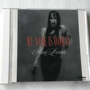 中古CD アン・ルイス/MY NAME IS WOMAN (1989年)