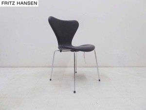 新品未使用 正規品■FRITZ HANSEN フリッツハンセン■2024年製 セブンチェア フルパディング 本革 エッセンシャルレザーブラック タグ付-3