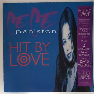 良盤屋◆LP◆EU 輸入盤 Garage House　 シー・シー・ペニストン ／ ヒット・バイ・ラヴ　Ce Ce Peniston ／ Hit By Love／1994　◇P-3431