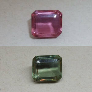 [15.46 ct] 合成アレキサンドライト エメラルドカット ルース 宝石 ジュエリー