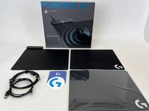 【中古品・難あり】　Logicool G ゲーミングマウスパッド G-PMP-001 POWERPLAY 