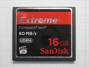 ★SanDisk　コンパクトフラッシュ　１６ＧＢ　中古★送料６３円～