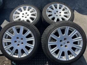 マセラティ 275/40ZR18 245/45R18 8.5J +52 10.5J +50 PCD114.3 BBS製アルミホイール　4本