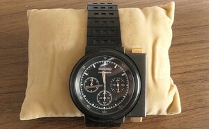 美品 セイコー SEIKO クロノグラフ 時計 ジウジアーロ GIUGIARO SCED043 2000本限定モデル 復刻 Ripley リプリー エイリアン