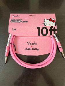 Fender USA FENDER x HELLO KITTY ORIGINAL CABLE 10FEET