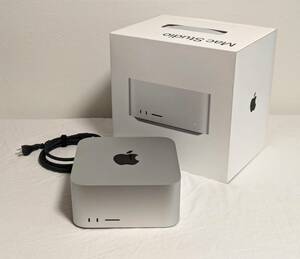 Mac Studio MQH73J/A 2023 M2 Max / 12コアCPU 30コアGPU / 32GB 512GBSSD / 中古美品　箱アリ 限定保証残りアリ