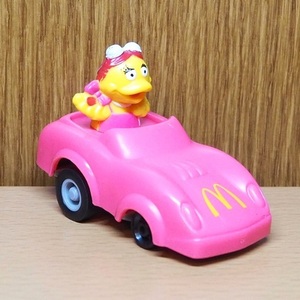 マクドナルド　バーディ　フィギュア　ミニカー　ピンク　1988　アメトイ　ミールトイ　ハッピーミール　ハッピーセット