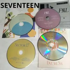 キレイ⭐4CDset⭐セブチCDセット⭐SEVENTEEN⭐韓国盤KPOP⭐②