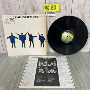 3-#LP THE BEATLES HELP！ ザ・ビートルズ 4人はアイドル EAS-80554