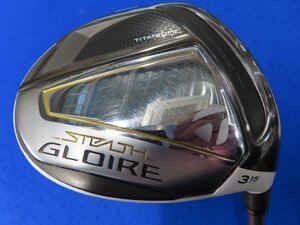 【中古】テーラーメイド 2023 STEALTH GLOIRE（ステルスグローレ）フェアウェイウッド　3W（15°）【SR】SPEEDER NX for TM